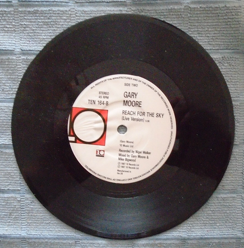 GARY MOORE FRIDAY ON MY MIND 7 INCH SINGLE VIRGIN 10 RECORDS TEN 164 P/S - Picture 5 of 6