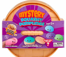 Mystery Dumpling Squishy Blind Box Fidget Toy Sensory Toy Gold Rare Chase