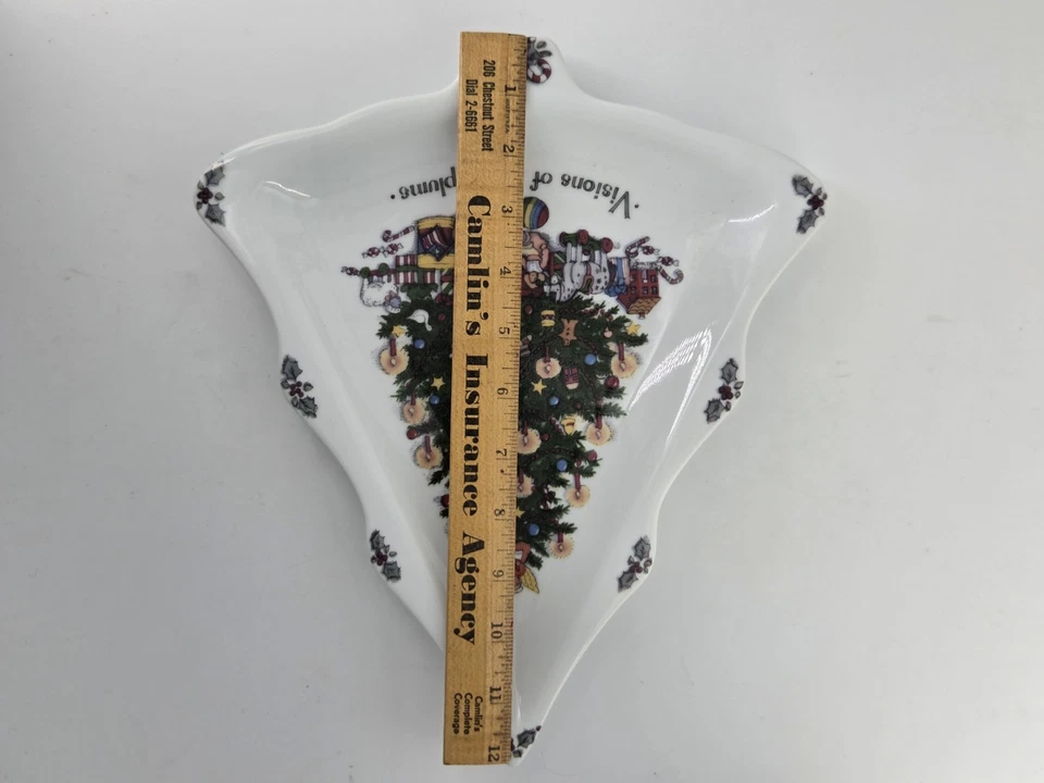 A CHRISTMAS STORY By Susan WINGET Visions of Sugar Plums Prato em Forma de Árvore - Imagem 4 de 4