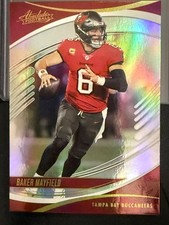 2025 Panini Absolute Football Baker Mayfield #61 Hobby Box 