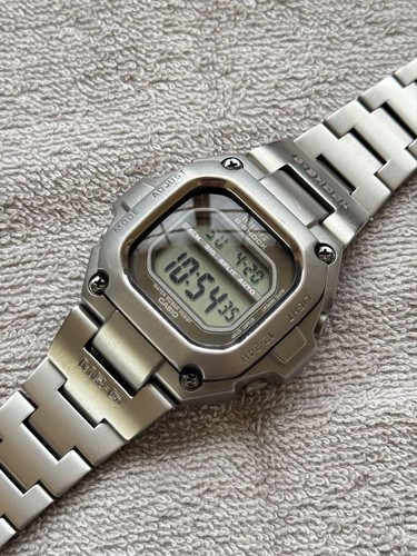 Casio G-Shock MRG-110TZ-3 Titanium Jazz Color Men's Full Metal Used G424