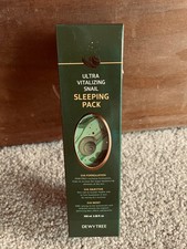 New Korean Dewytree Ultra Vitalizing Snail Sleeping Pack 100 Ml /3.38 Fl Oz.