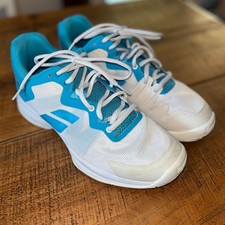 Babolat Womens SFX3 All Court Shoes Tennis Pickleball Turquoise White Size 7.5