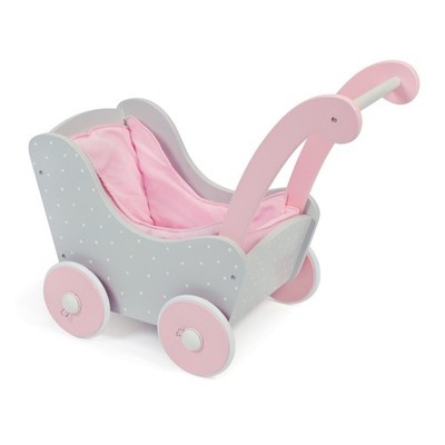 Bayer Chic 2000 Holz-Puppenwagen Puntos grey TOP