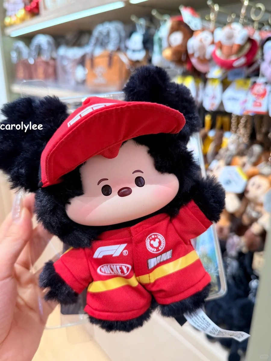 Authentic MINISO × Disney × F1 Mickey Mouse Speed Life Vinyl Plush
