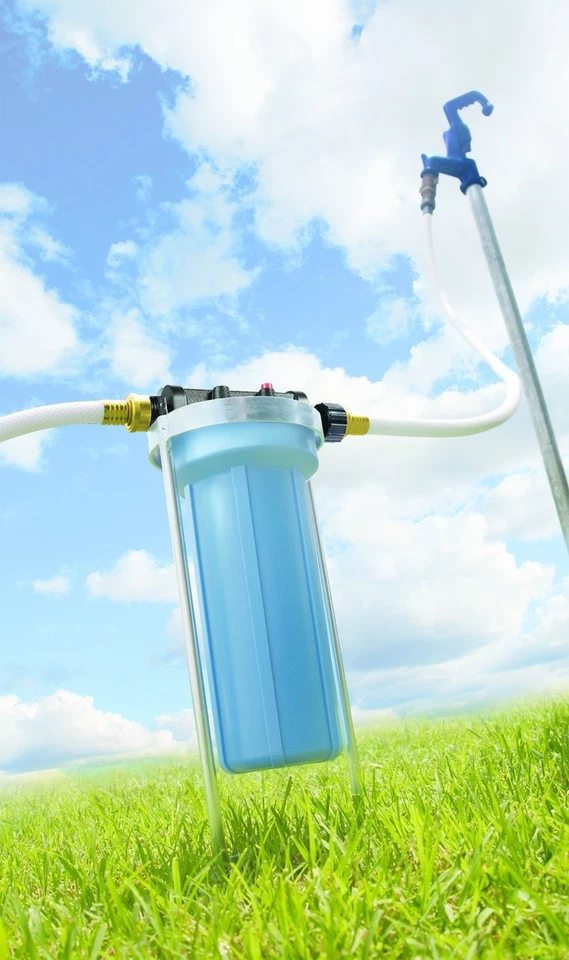 Camco Evo Rv Water Filter 5 Micron Filtration Lead Free Inline System 1 Count - Image 2 of 2