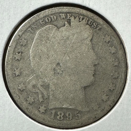 1895 25C Barber Quarter, Contains 0.1808oz of SILVER (87900)