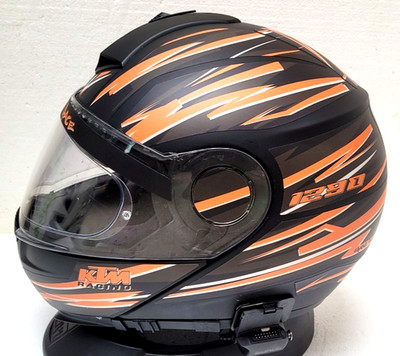 SCHUBERTH C3 HELMET DECALS MATT KTM 1290 HELM AUFKLEBER