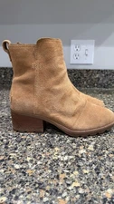 SOREL Womens Cate Side Zip Ankle Boot Size 7 Camel Brown Waterproof NL3380-224
