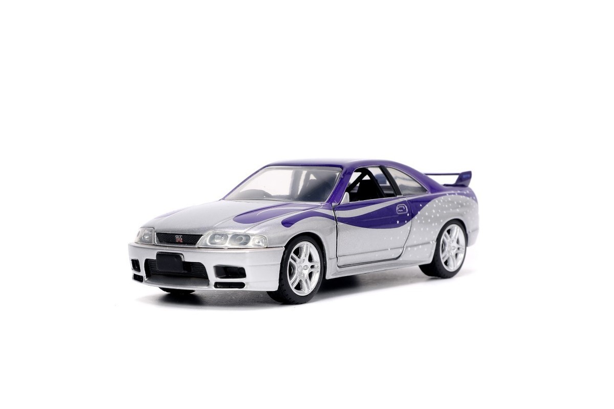 ミニカー NISSAN SKYLINE GT-R (R33) Jada 1:32 Fast & Furious 1995 Nissan Skyline GT-R (R33) 32587