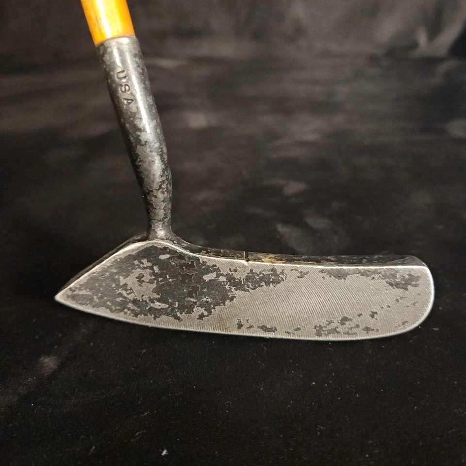 Vintage Callaway Hickory Stick MF-1 Milled Face Putter Left-Handed 35.5” - Image 2 of 4