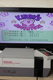 Kirby's Adventure Nintendo NES (PAL FRA) avec fourreau