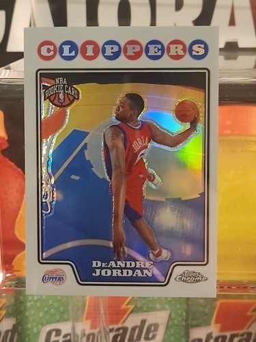 2008 Topps Chrome DeAndre Jordan #209 card