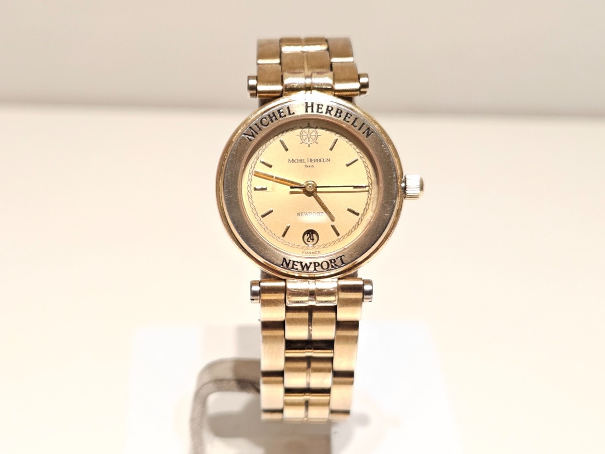 VINTAGE LUXURY GOLD PLATED 26mmLADIES QUARTZ WATCH 