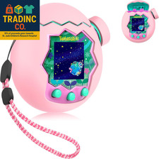 3 in 1 for Tamagotchi Paradise Silicone Case with Lanyard, Interconnection Case