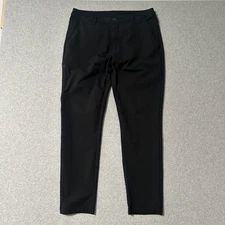 BYLT Everyday Pant 2.0 Pants Mens 36 Black Slim Fit Stretch Chino Performance