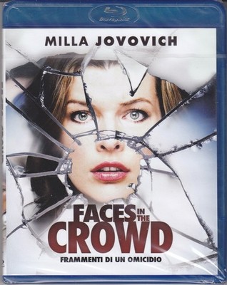 Blu-ray FACES IN THE CROWD con Milla Jovovich nuovo sigillato 2011