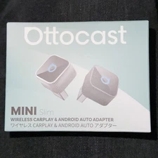 OTTOCAST Mini Slim, 2026 Upgrade 2in1 Wireless CarPlay & Android Auto Adapter