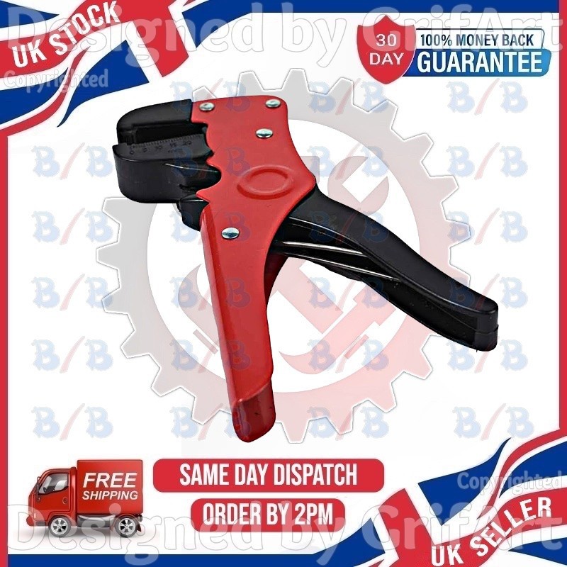 2 IN 1 WIRE STRIPPER AUTOMATIC CABLE STRIPPING TOOL AUTO CUTTER WIRES STRIP TRIM