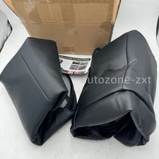 2010-2014 For Mercedes Benz E350 E550 Driver & Passenger Bottom Seat Cover Black