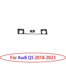 Fit For Audi Q5 2018-2023 Real Carbon Fiber One-Button Start Switch Cover Trim