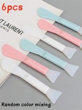 Random Silicone Face Mask Brush With Scraper Mud Mixing Applicator Makeup Tools