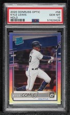 2020 Panini Donruss Optic Rated Rookies Holo Prizm Kyle Lewis PSA 10 GEM MT 13xk