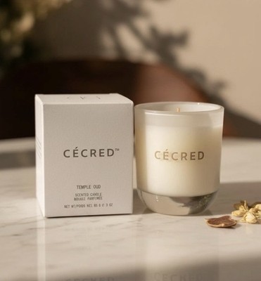 CÉCRED Temple Oud Scented Candle By Beyonce 3oz