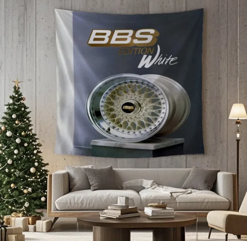 Polyester Banner/Poster 230x180cm BBS Rim 3Cult Racing Oldie Workshop Gang7340 - Image 4 of 4