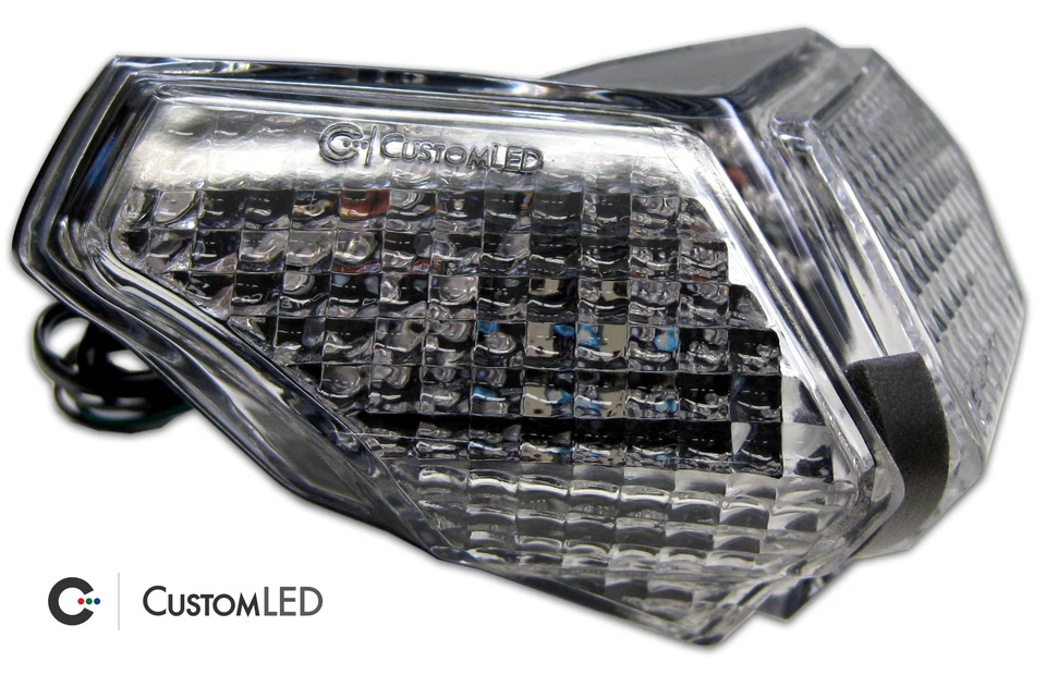 杜卡迪 848,1098,1198 尾灯,集成琥珀色转向信号,超级摩托车 — 第 3/4 张图片