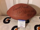 Joe Namath Autographed SIGNED New York Jets Official Tagliabue Football PSA DNA