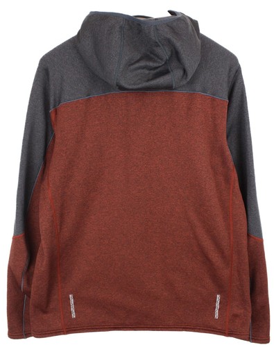 L.l. BEAN Slightly Fitted Hoodie Men's LARGE Pullover Half Zip Melange - 第 2/6 張圖片