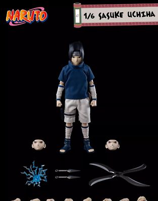 Threezero 1/6 FigZero Sasuke Uchiha Action Figure 9.9 inches 