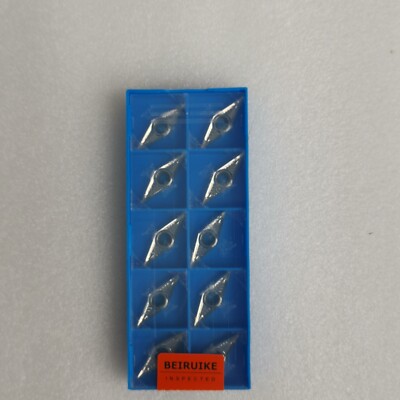 10 PCS New VCGT331-AK VCGT160404-AK H01 CNC Carbide Inserts, For Aluminum Alu
