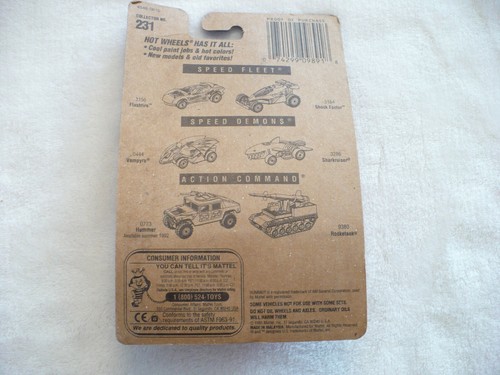 55A- HOT WHEELS MINI TRUCK #231 MIP - Picture 5 of 5