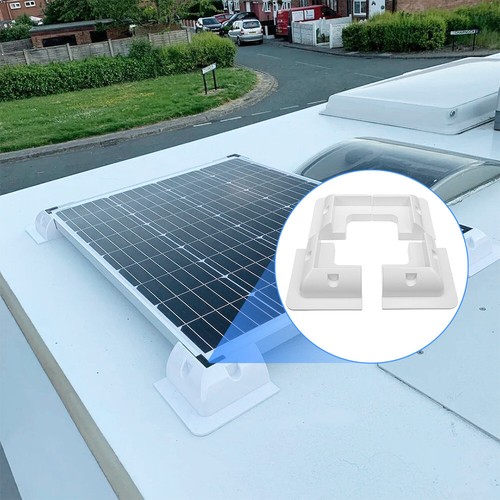 400W Wohnmobil Set Solaranlage Komplettpaket Solarmodul Mit PV Halterung & MPPT - Bild 6 von 12