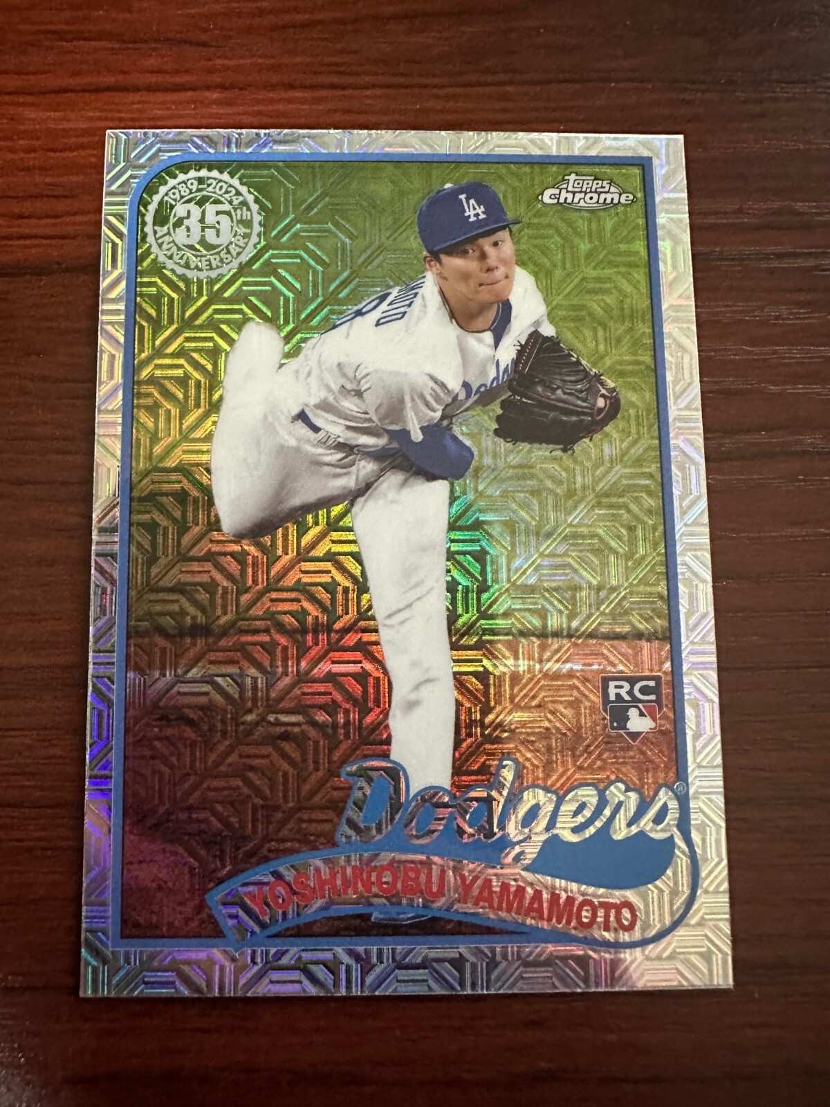 Yoshinobu Yamamoto 2024 Topps Silver Pack #2T89C-26 1989