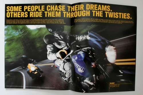 Vintage 2002 Buell Motorcycle Catalog Brochure Dealer Cyclone Lightning Blast - Picture 7 of 8