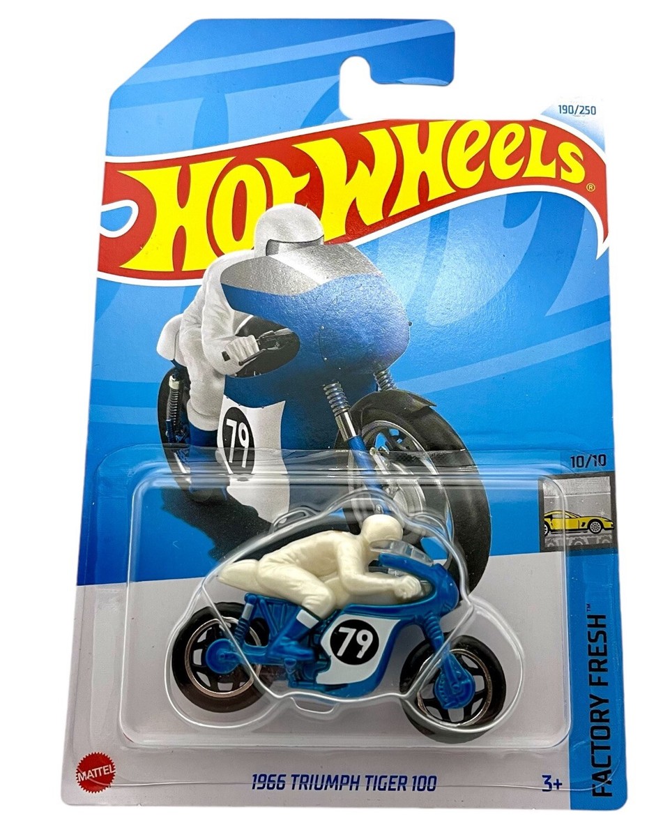 Hot Wheels 2025 1966 TRIUMPH TIGER 100 #199/250, Case A mainline