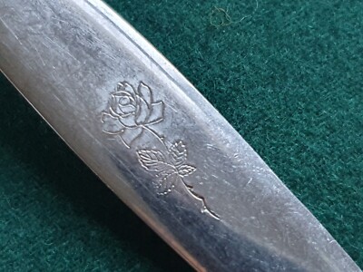 Vintage MAPPIN & WEBB Melody Soup Spoon x 4 Stainless Steel