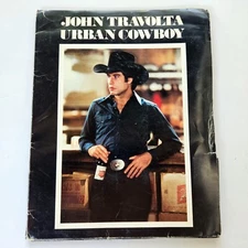1980 URBAN COWBOY Movie Press Kit – Folder, Notes + 15 Photos JOHN TRAVOLTA RARE
