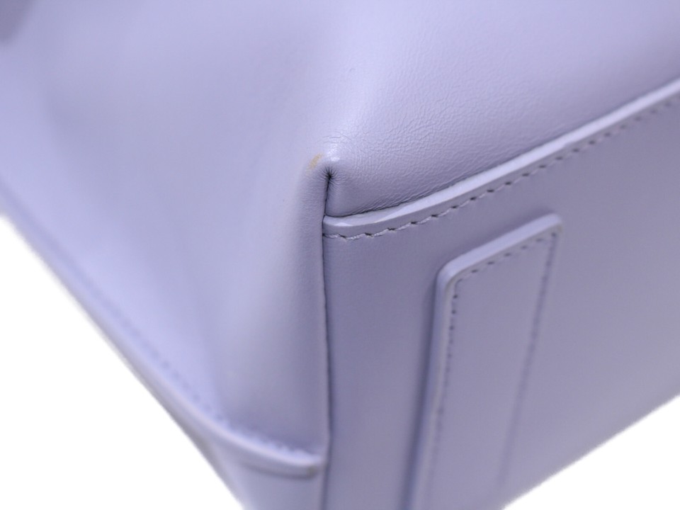 With Cloth Bag Furla Tortona S Handbag Shoulder 2Way Light Blue eBay