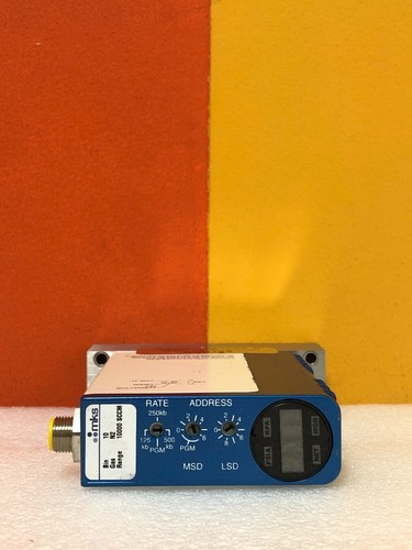 MKS Type P8A ( P8A-28607 ) N2 Gas, 10,000 SCCM, Mass-Flo Controller. Tested! - Picture 4 of 6