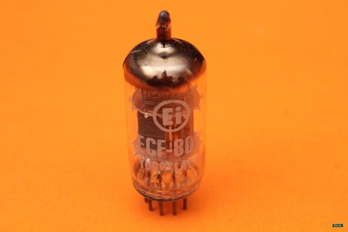 EI ECF802 (6JW8) TUBE UNIQUE YOUGOSLAVIE - 6U8 6GH8 6EA8 - 7199 avec adaptateur - Photo 3 sur 6