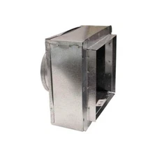 14 in. x 8 in. to 9 in. Insulated Register Box with Flange R-6*US Ship