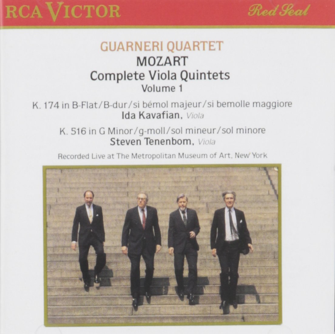 Wolfgang Amadeus Mozart Mozart: Complete Viola Quintets, Vol. 1 (CD)