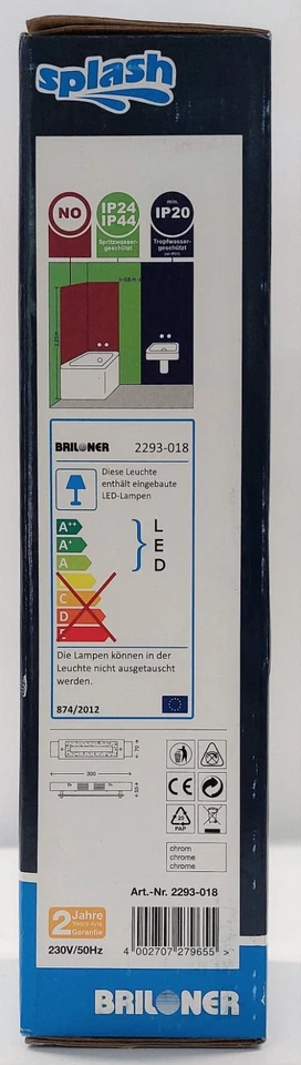 EBOND Briloner 2293-018 - Plafoniera LED SPLASH LED/6W/230V ZA-000296 - Immagine 4 di 4