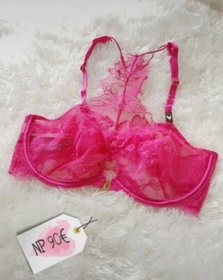 Victoria's Secret Bra BH Lingerie Bralette Bustier Pink Rosa 32DD 70C 70D - Bild 1 von 4