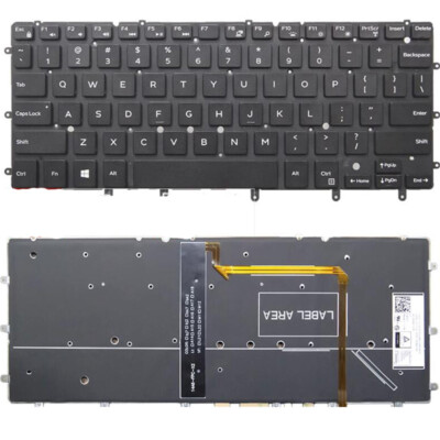 Keyboard w/Backlit for Dell XPS 13 9343 9350 9360 N7548 N7547 P54G P57G P41F
