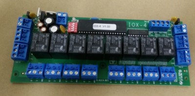 Visonic IOX-4 Ver. 1.00 Input/Output Relay Board For VXS/AXS-100